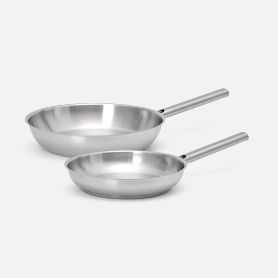 Serpenyő készlet Core Standard, 2 db - Egyrétegű rozsdamentes acél serpenyők