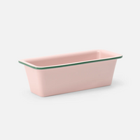 Banánkenyér sütőforma - Kerámia sütőforma, rózsaszín