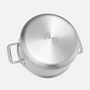 Rozsdamentes acél hibrid bevonatú edény fedővel Ø 24 cm (4,5 l)