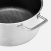 Rozsdamentes acél hibrid bevonatú edény fedővel Ø 24 cm (4,5 l)