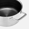 Rozsdamentes acél hibrid felületű lábas fedővel Ø 20 cm (3 l)