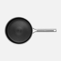 Serpenyő készlet, 2 db - Szegecs nélküli, többrétegű rozsdamentes acél hibrid serpenyő kerámia bevonattal