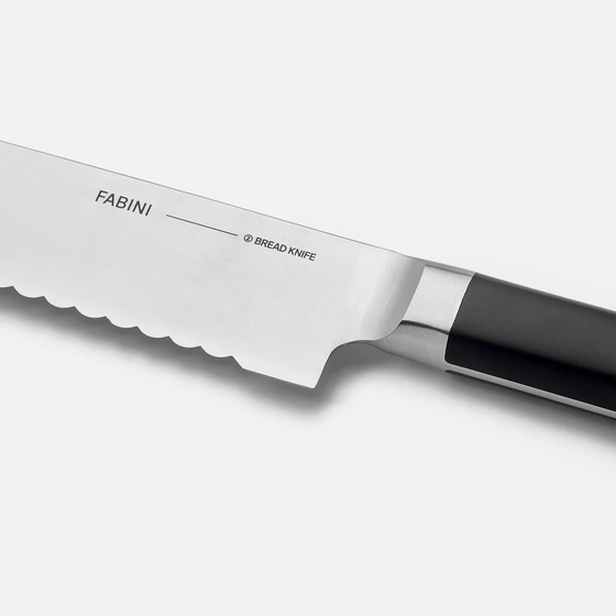 Kenyérvágó kés Trino, 22 cm - Kenyérvágó kés japán acélból