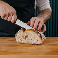 Kenyérvágó kés Trino, 22 cm - Kenyérvágó kés japán acélból