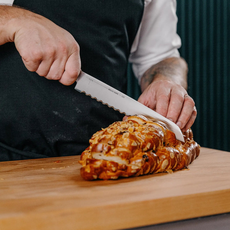 Kenyérvágó kés Trino, 22 cm - Kenyérvágó kés japán acélból