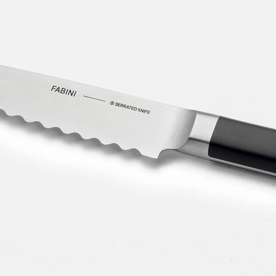 Szakácskés Trino, 13 cm - Recés szakácskés japán acélból