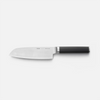Santoku kés háromrétegű japán acélból, 17 cm