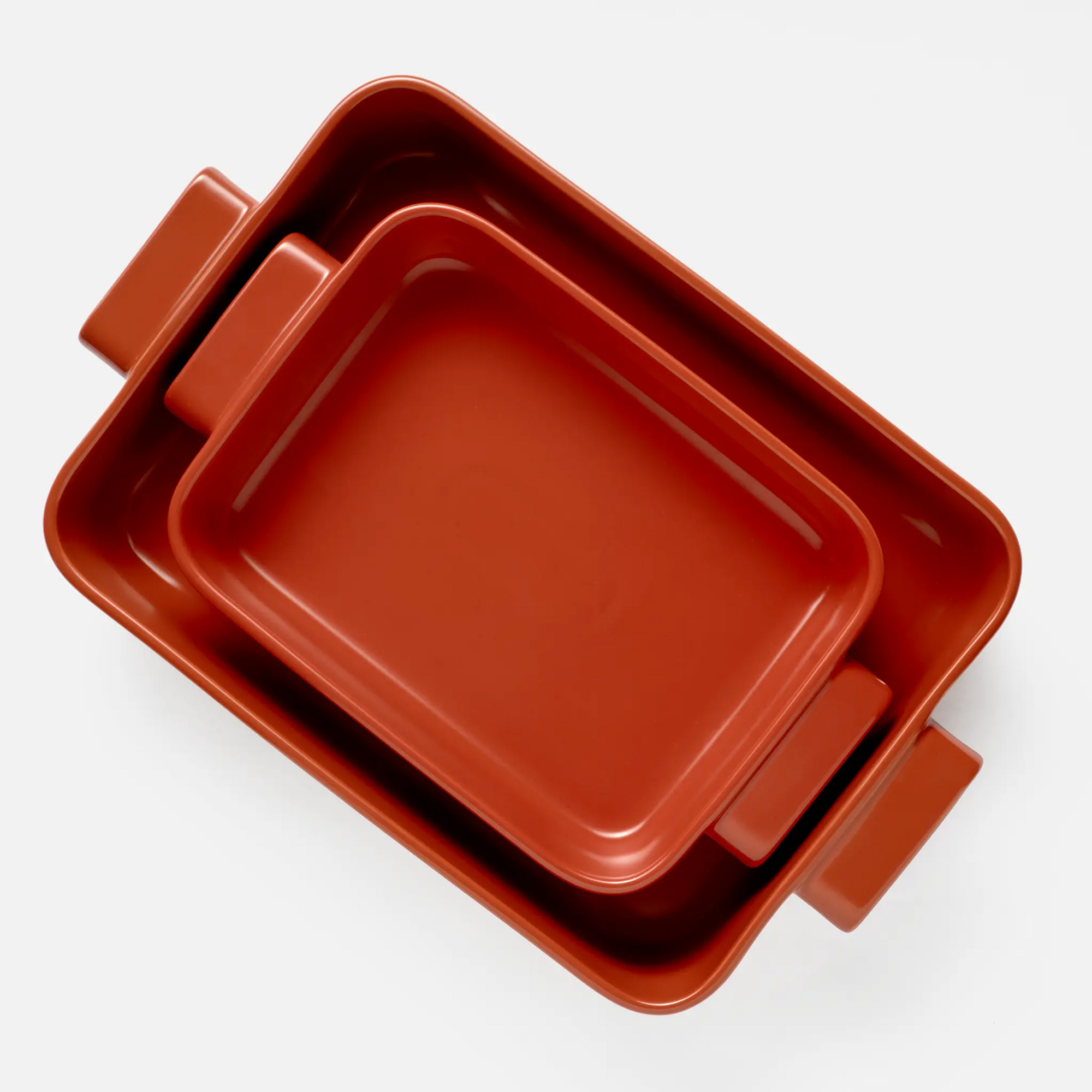 Sütőedény Terra, 24×18 cm - Kerámia sütőtál, piros