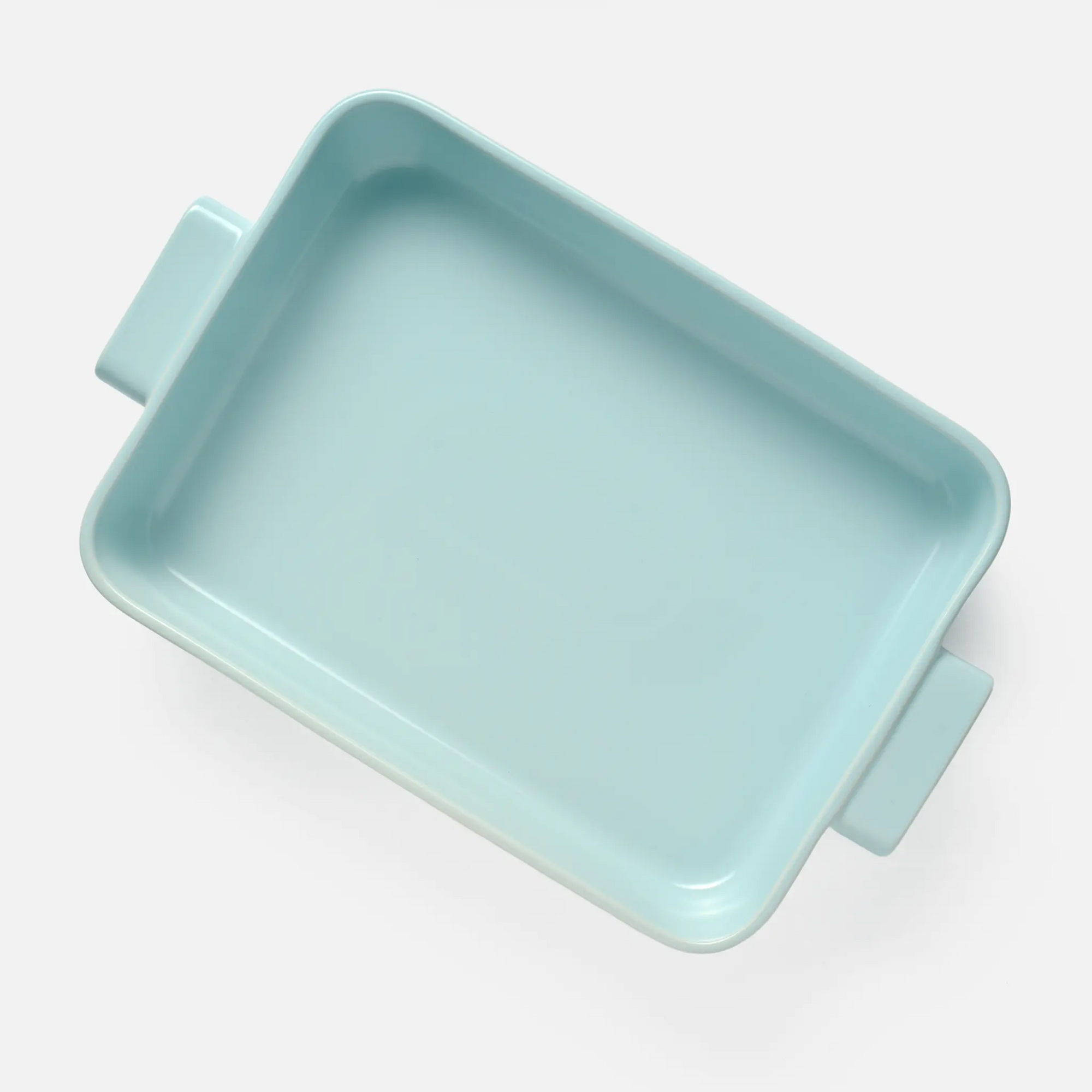 Sütőedény Terra, 33×24 cm - Kerámia sütőtál, világoskék