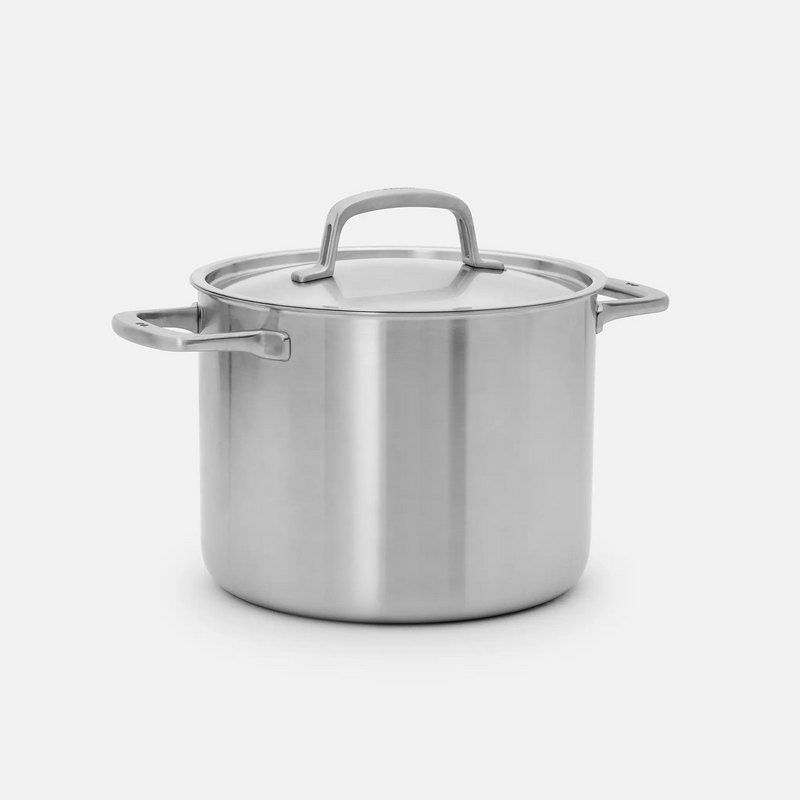 Lábas FABINI & Pohlreich, ø 24 cm (8 l) - Szegecs nélküli lábas ötrétegű rozsdamentes acélból, fedővel