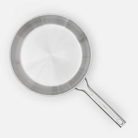 Serpenyő FABINI & Pohlreich, ø 30 cm - Szegecs nélküli serpenyő ötrétegű rozsdamentes acélból, fedő nélkül