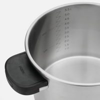 Kukta FABINI & Pohlreich, ø 22 cm (6 l) - Rozsdamentes acél kukta