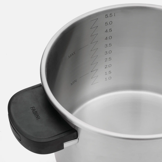 Kukta FABINI & Pohlreich, ø 22 cm (6 l) - Rozsdamentes acél kukta