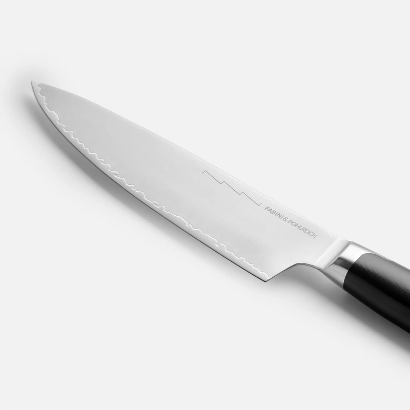 Nagy szakácskés FABINI & Pohlreich, 20 cm - Prémium japán acélból készült kovácsolt kés