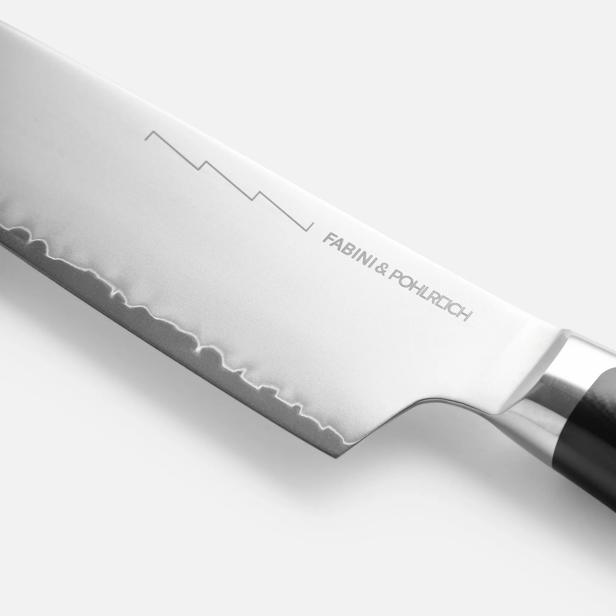 Nagy szakácskés FABINI & Pohlreich, 20 cm - Prémium japán acélból készült kovácsolt kés