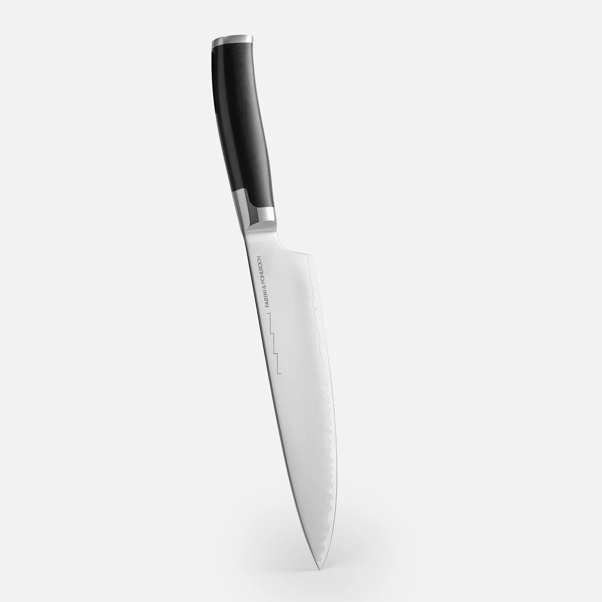 Nagy szakácskés FABINI & Pohlreich, 20 cm - Prémium japán acélból készült kovácsolt kés