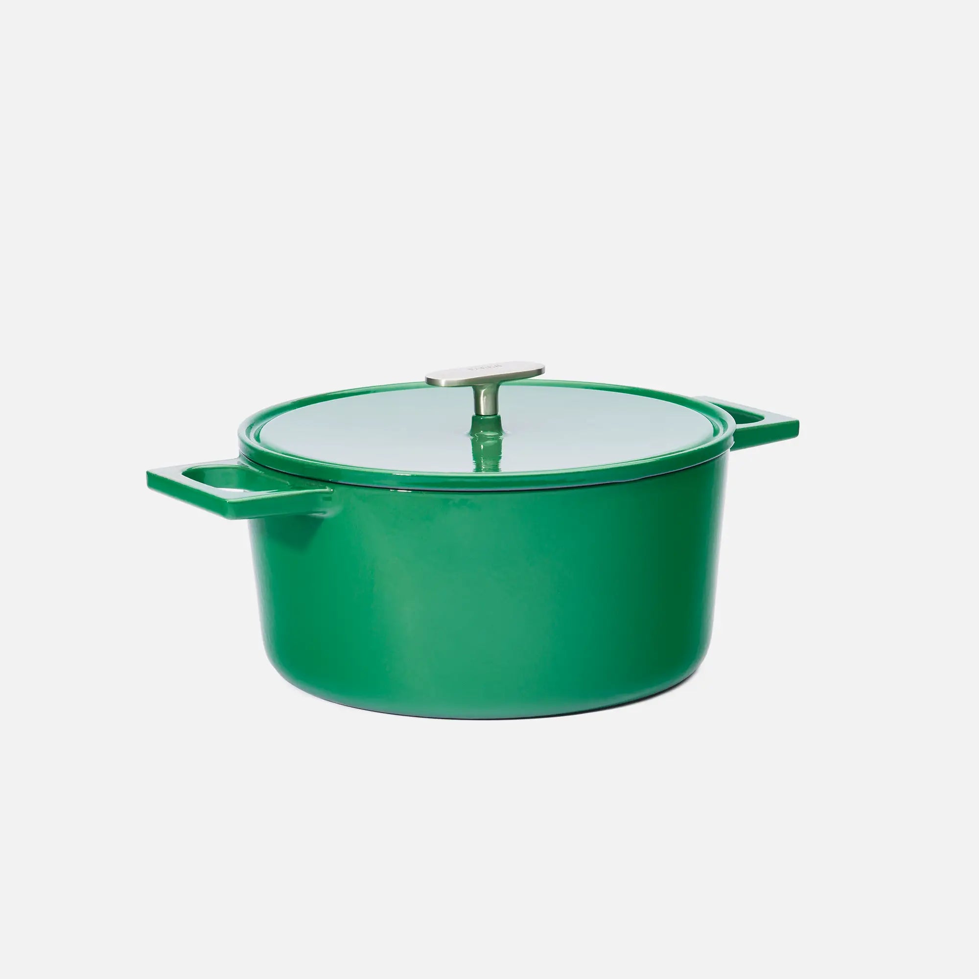 Lábas Mattia 3.0 Standard, ø 26 cm (5,5 l) - Zománcozott öntöttvas lábas fedővel, fényes zöld