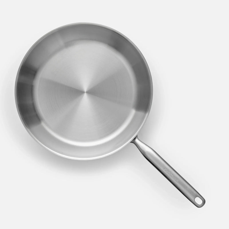 Serpenyő szett FABINI & Punčochář, ø 26 cm + ø 30 cm, 2 db - Szegecs nélküli serpenyők egyrétegű rozsdamentes acélból