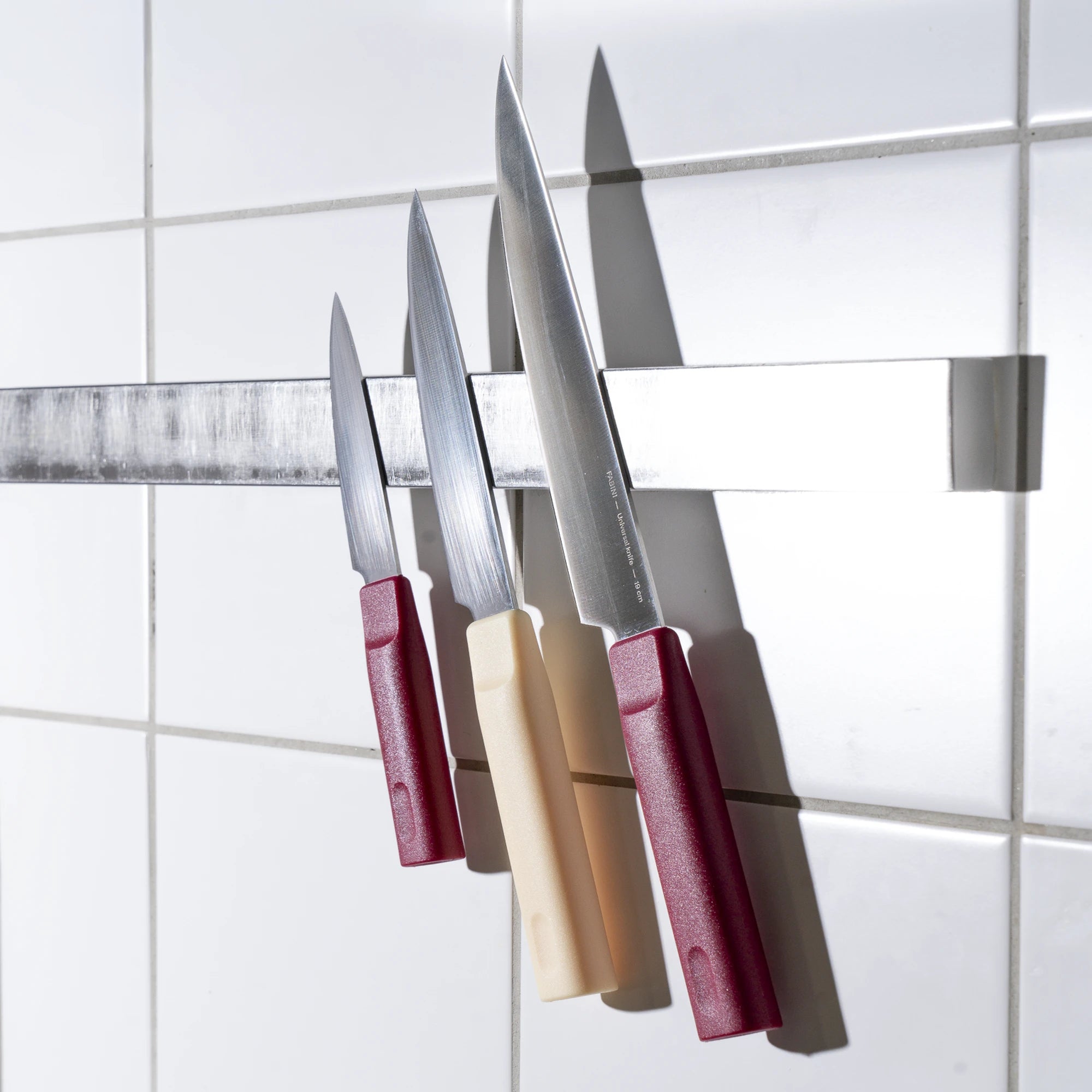 Kés szett Trino Economy, 3 db - Német acélból kés szettt, bordó