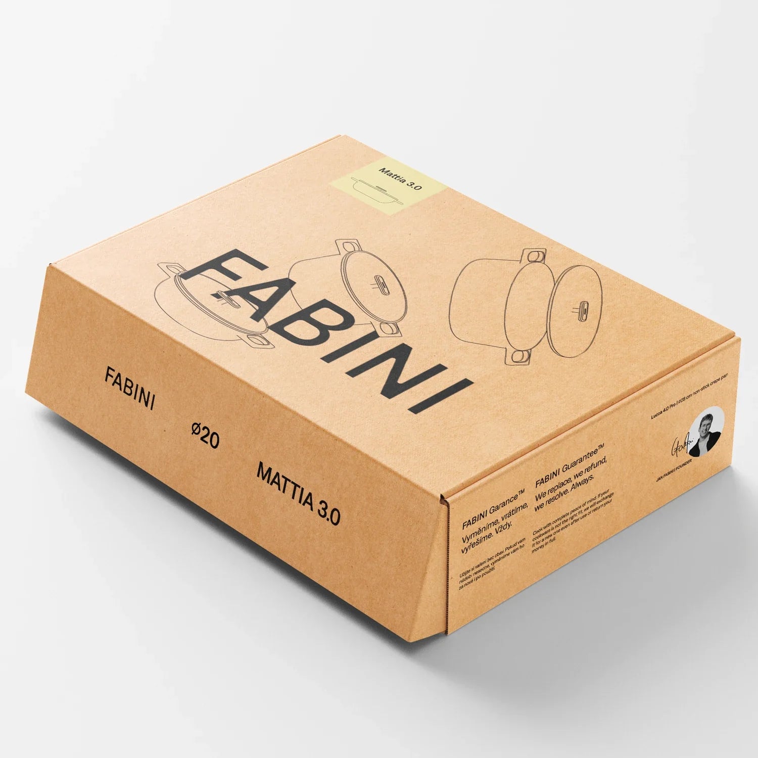 Tálaló tegame serpenyő Mattia 3.0 Standard, ø 26 cm - Zománcozott öntöttvas serpenyő fedővel, fényes zöld