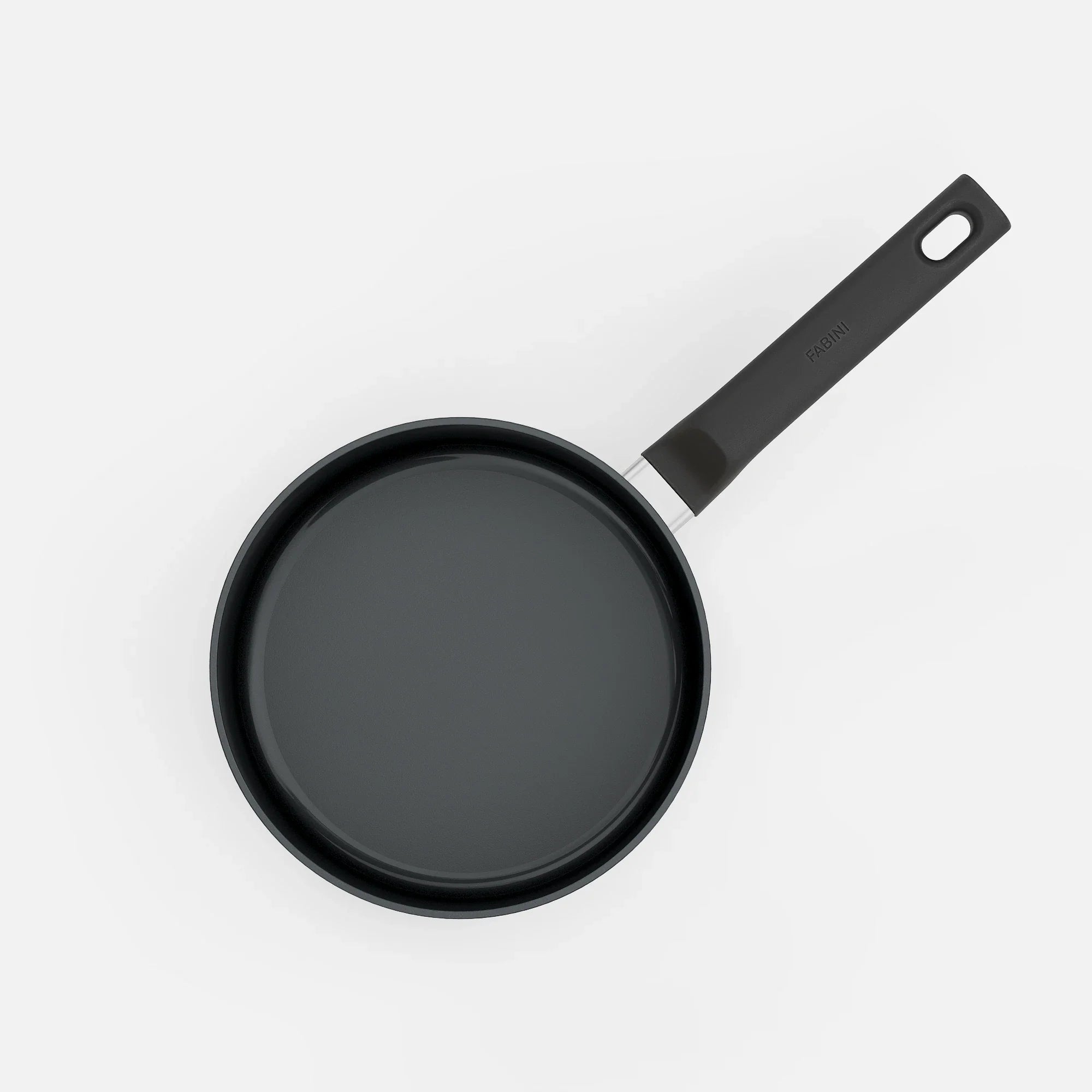 Nyeles lábas Meda 5.0 Economy, ø 20 cm (2,4 l) - Tapadásmentes kerámia bevonatú nyeles lábas fedővel, krémszínű