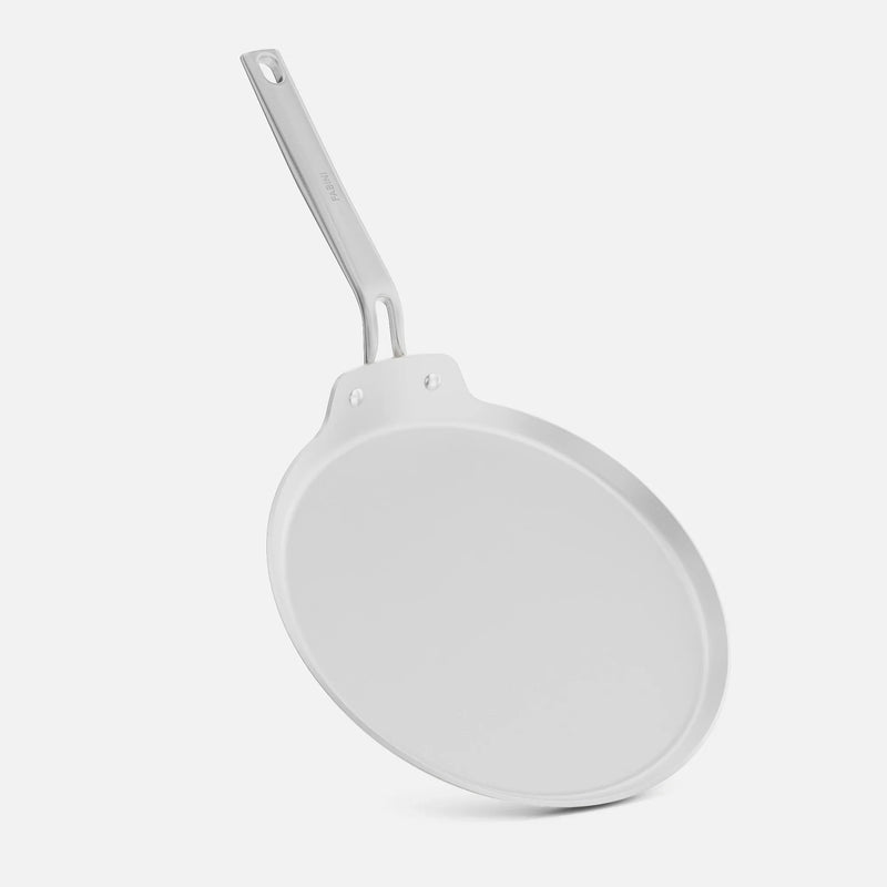 Palacsintasütő Meda 5.0 Pro, ø 28 cm - Tapadásmentes serpenyő kerámia bevonattal fedő nélkül, világosszürke