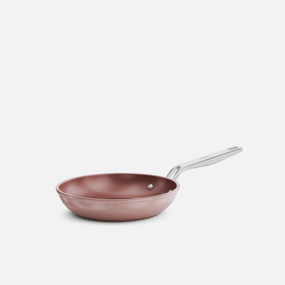 Serpenyő Meda 5.0 Pro, ø 20 cm - Tapadásmentes serpenyő kerámia bevonattal fedő nélkül, barackrózsaszín