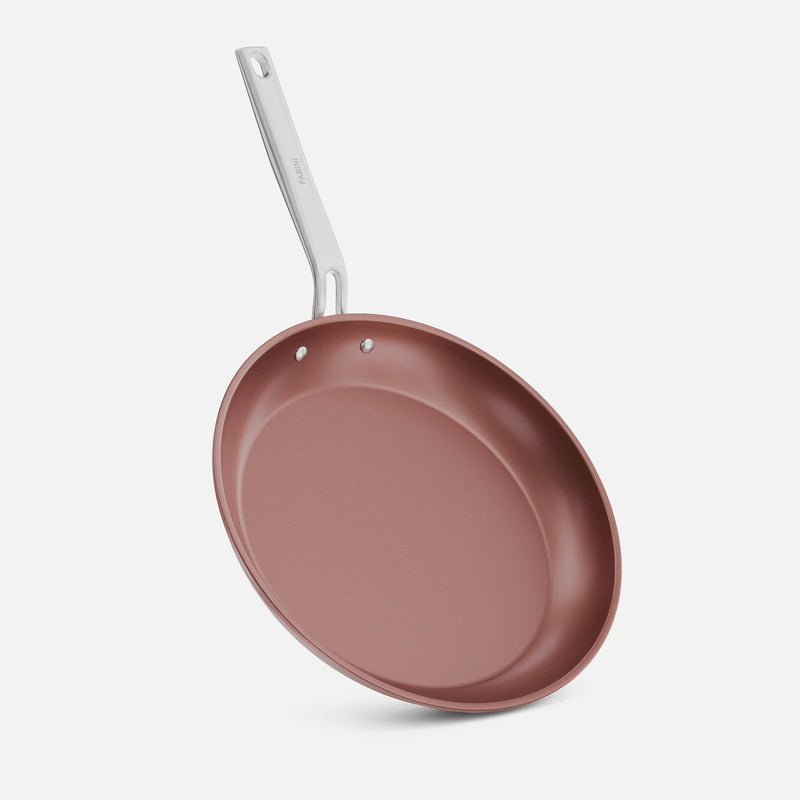 Serpenyő Meda 5.0 Pro, ø 30 cm - Tapadásmentes serpenyő kerámia bevonattal fedő nélkül, barackrózsaszín