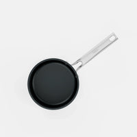 Nyeles lábas Meda 5.0 Pro, ø 16 cm (1,2 l) - Tapadásmentes nyeles lábas kerámia bevonattal fedővel, fekete