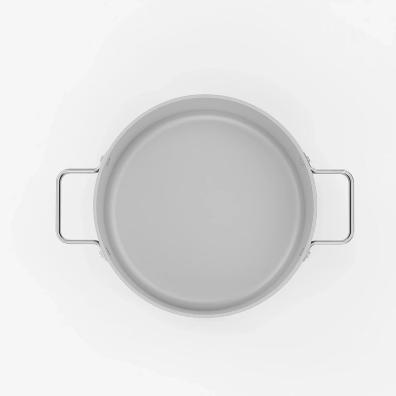 Lábas Meda 5.0 Standard, ø 24 cm (5,4 l) - Tapadásmentes kerámia bevonatú fazék fedővel, krémszínű