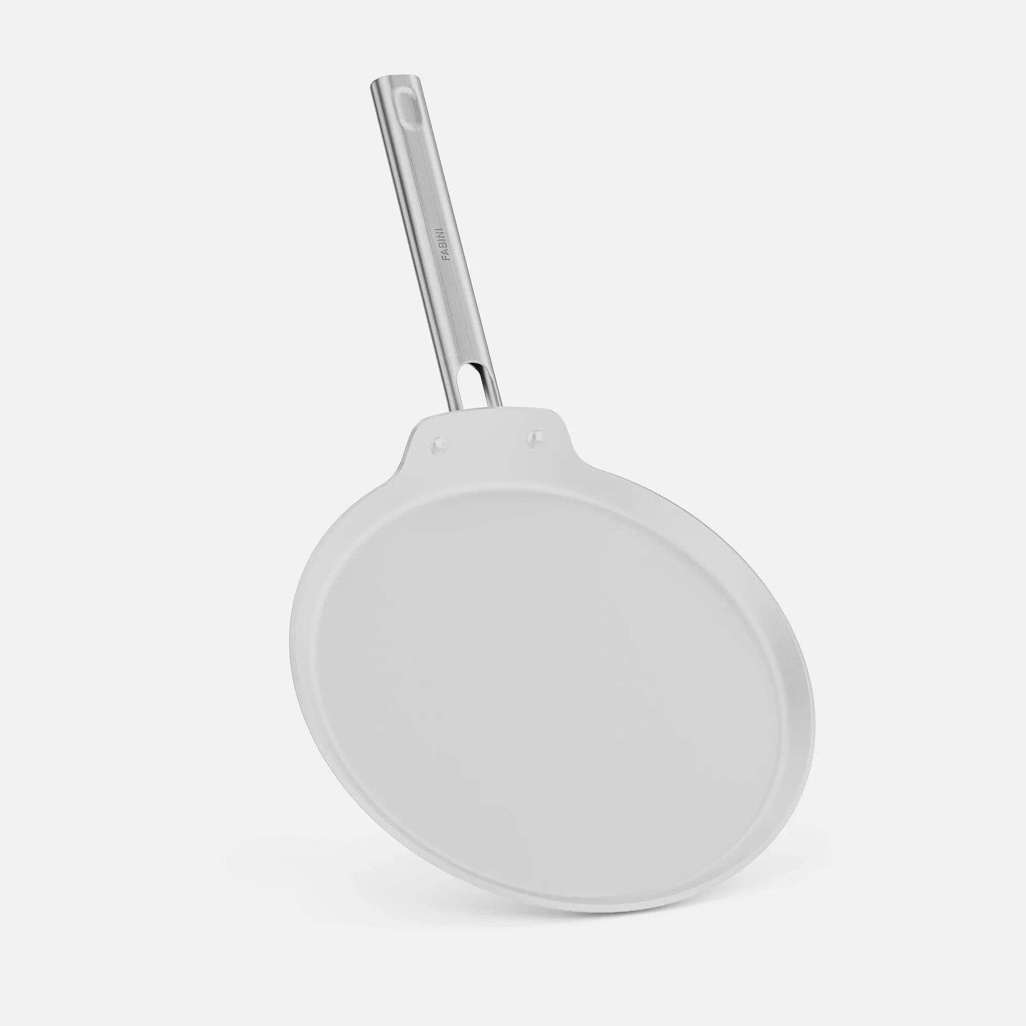 Palacsintasütő serpenyő Meda 5.0 Standard, ø 28 cm - Tapadásmentes kerámia bevonatú serpenyő fedő nélkül, krémszínű