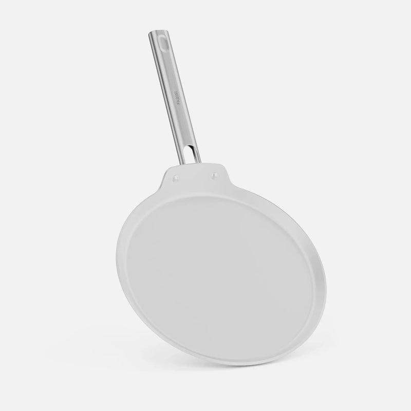 Palacsintasütő serpenyő Meda 5.0 Standard, ø 28 cm - Tapadásmentes kerámia bevonatú serpenyő fedő nélkül, krémszínű