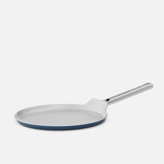 Palacsintasütő serpenyő Meda 5.0 Standard, ø 28 cm - Tapadásmentes kerámia bevonatú serpenyő fedő nélkül, kék