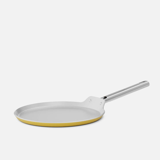 Palacsintasütő serpenyő Meda 5.0 Standard, ø 28 cm - Tapadásmentes kerámia bevonatú serpenyő fedő nélkül, sárga