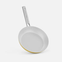 Serpenyő készlet Meda 5.0 Standard, ø 24 cm + ø 28 cm, 2 db - Tapadásmentes kerámia bevonatú serpenyők, sárga