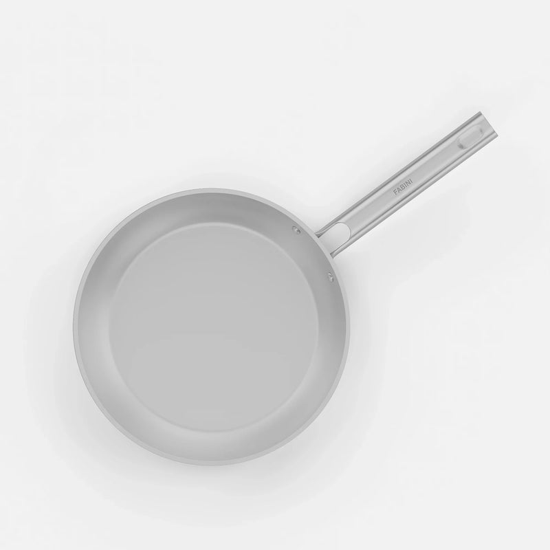 Serpenyő készlet Meda 5.0 Standard, ø 20 cm + ø 26 cm, 2 db - Tapadásmentes kerámia bevonatú serpenyők, krémszínű