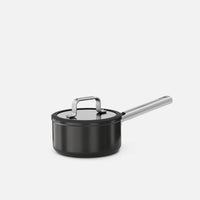 Nyeles lábas Meda 5.0 Standard, ø 16 cm (1,2 l) - Tapadásmentes kerámia bevonatú nyeles lábas fedővel, fekete