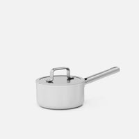 Nyeles lábas Meda 5.0 Standard, ø 16 cm (1,2 l) - Tapadásmentes kerámia bevonatú nyeles lábas fedővel, krémszínű