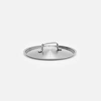 Fedő Lucca 4.0 Standard, ø 24 cm - Szegecs nélküli, rozsdamentes acél fedő