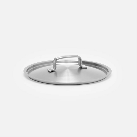 Fedő Lucca 4.0 Standard, ø 30 cm - Szegecs nélküli, rozsdamentes acél fedő