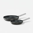 Serpenyő készlet Meda 5.0 Standard, ø 20 cm + ø 26 cm, 2 db - Tapadásmentes kerámia bevonatú serpenyők, fekete