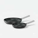 Serpenyő készlet Meda 5.0 Standard, ø 20 cm + ø 26 cm, 2 db - Tapadásmentes kerámia bevonatú serpenyők, fekete