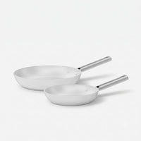 Serpenyő készlet Meda 5.0 Standard, ø 20 cm + ø 26 cm, 2 db - Tapadásmentes kerámia bevonatú serpenyők, krémszínű