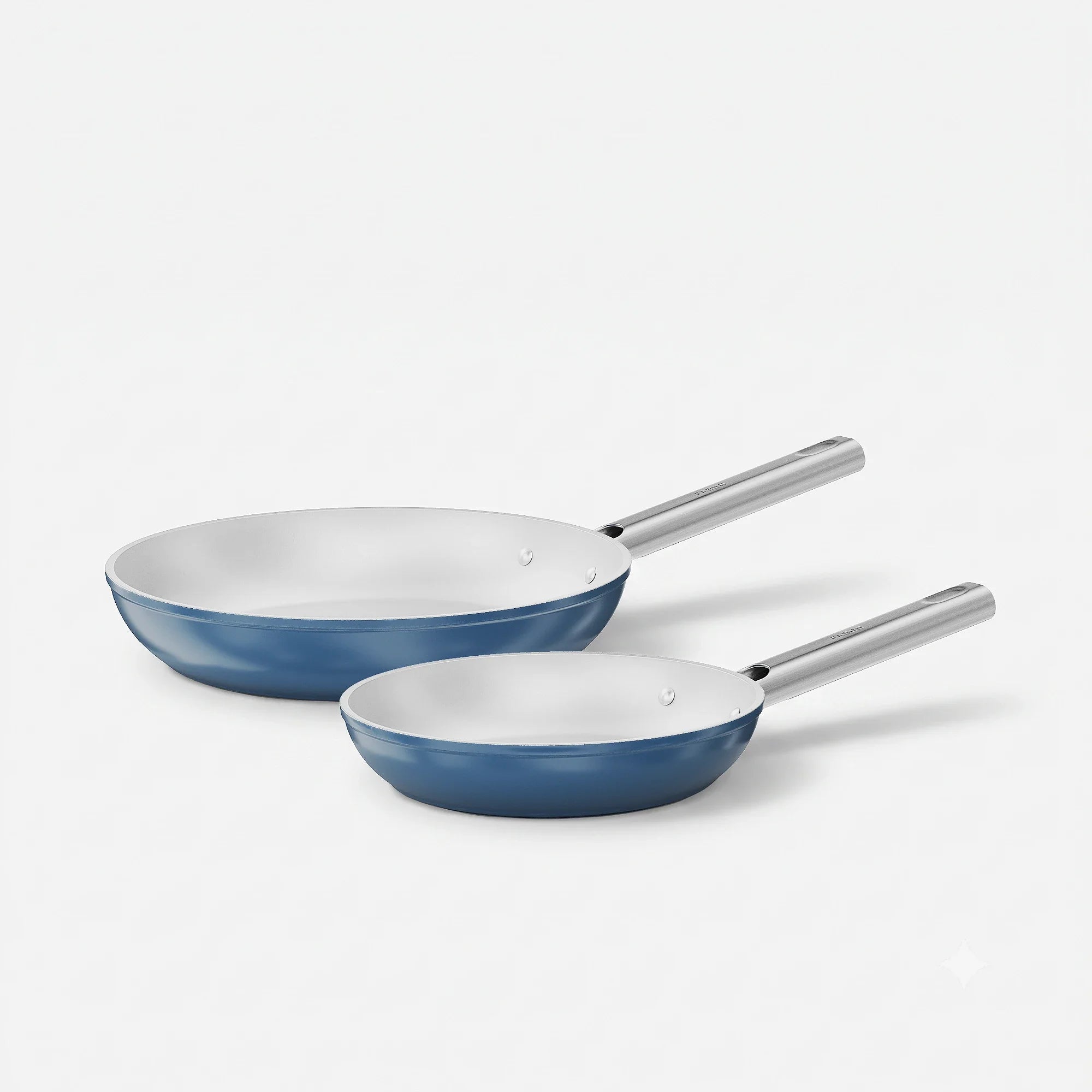 Serpenyő készlet Meda 5.0 Standard, ø 20 cm + ø 26 cm, 2 db - Tapadásmentes kerámia bevonatú serpenyők, kék