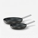 Serpenyő készlet Meda 5.0 Standard, ø 24 cm + ø 28 cm, 2 db - Tapadásmentes kerámia bevonatú serpenyők, fekete