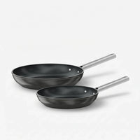 Serpenyő készlet Meda 5.0 Standard, ø 24 cm + ø 28 cm, 2 db - Tapadásmentes kerámia bevonatú serpenyők, fekete
