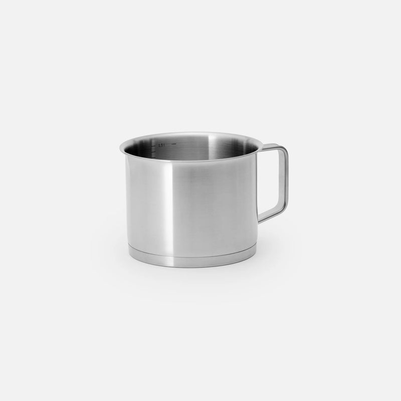 Tejforraló Solo, ø 14 cm (1,5 l) - Szegecs nélküli tejforraló többrétegű rozsdamentes acélból