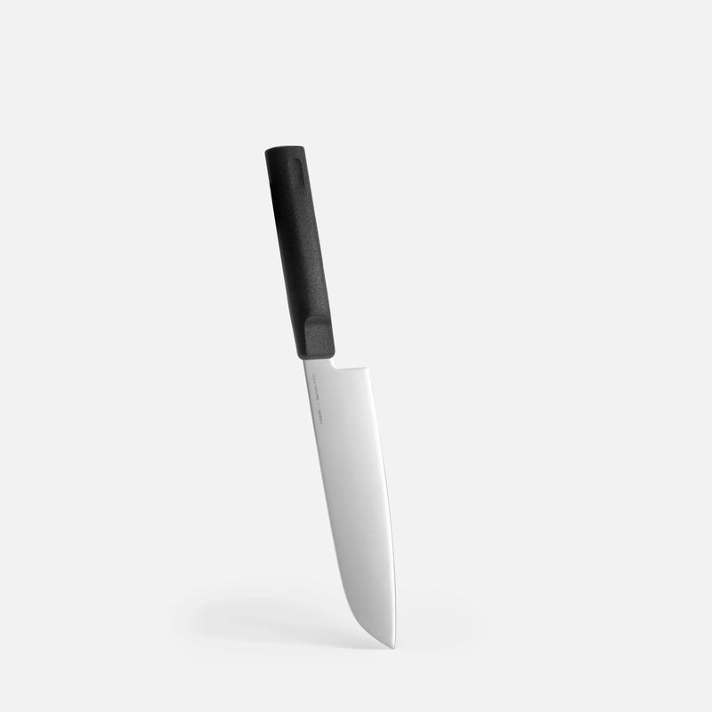 Santoku kés Trino Economy, 17 cm - Kés német acélból, fekete
