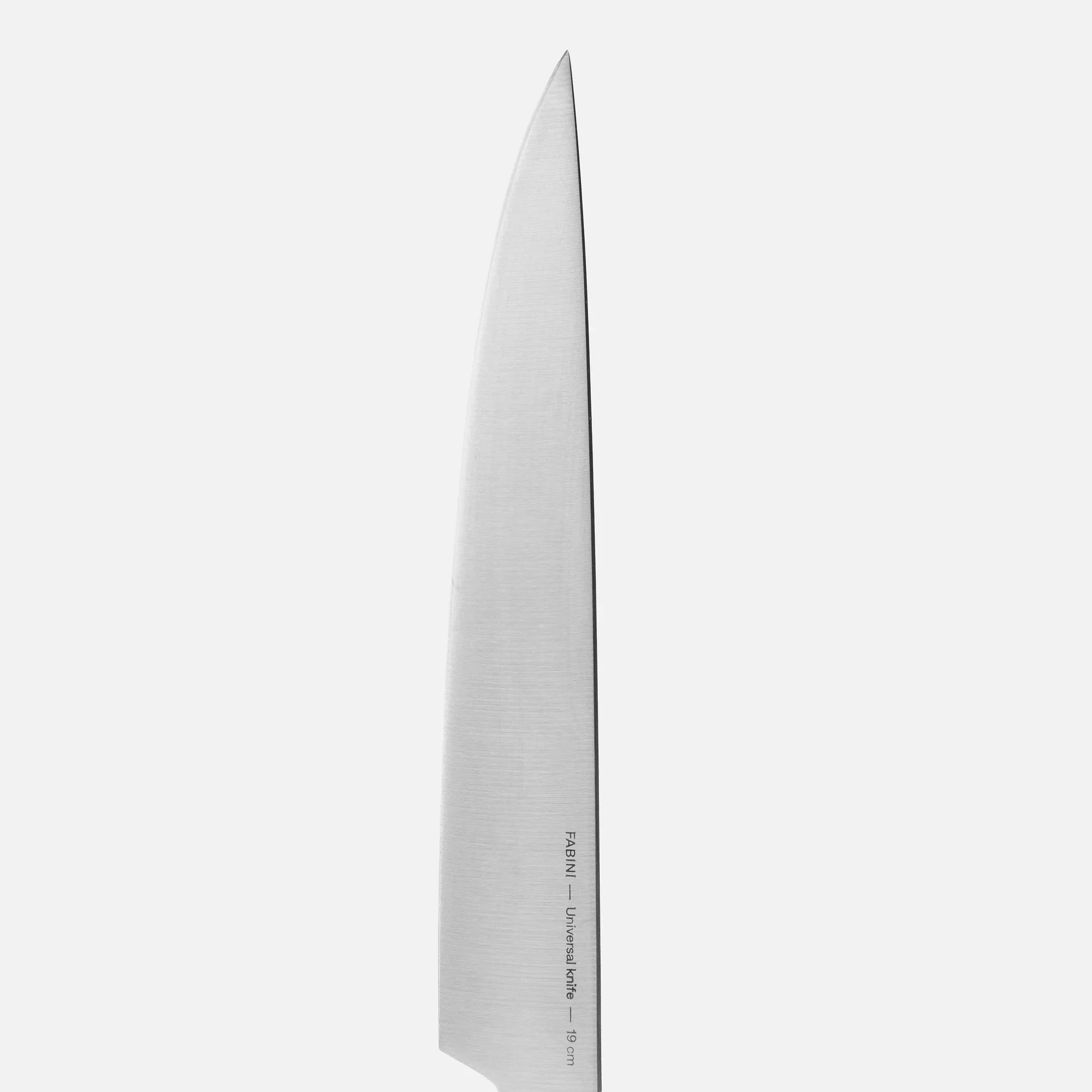 Univerzális kés Trino Economy, 19 cm - Kés német acélból, bordó