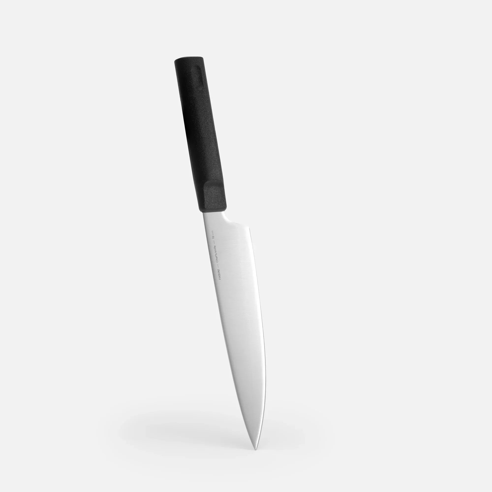 Nagy szakácskés Trino Economy, 19 cm - Kés német acélból, fekete